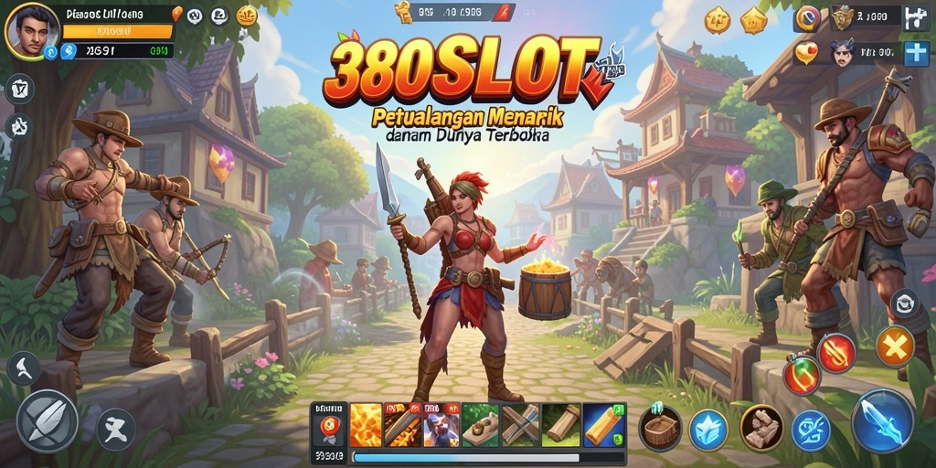 Tampilan gameplay menakjubkan dalam 380SLOT yang penuh petualangan.