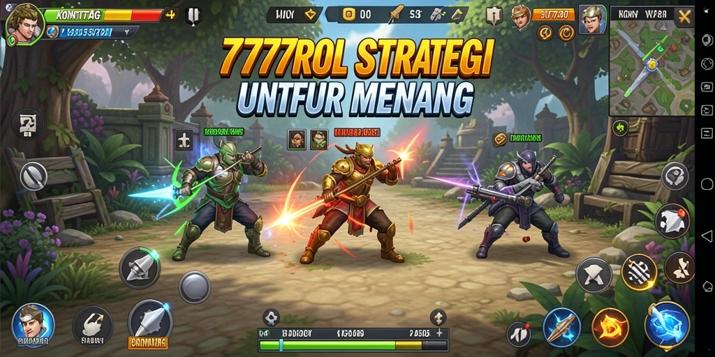 Tampilan gameplay dari <strong>777AG</strong> yang penuh strategi dan aksi.