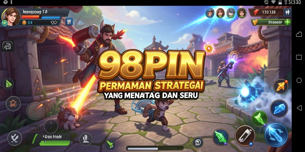 Tangkapan layar gameplay 98SPIN yang menantang dan penuh strategi.