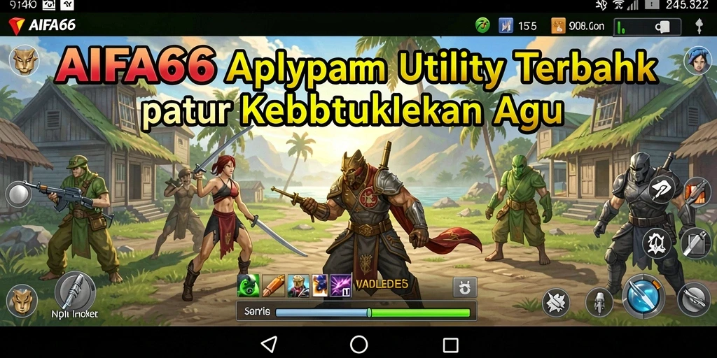 Tampilan antarmuka AIFA66 yang sederhana dan efektif.