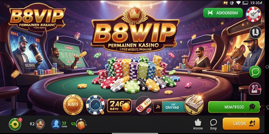 Tampilkan gameplay Kasino yang seru dan menarik.