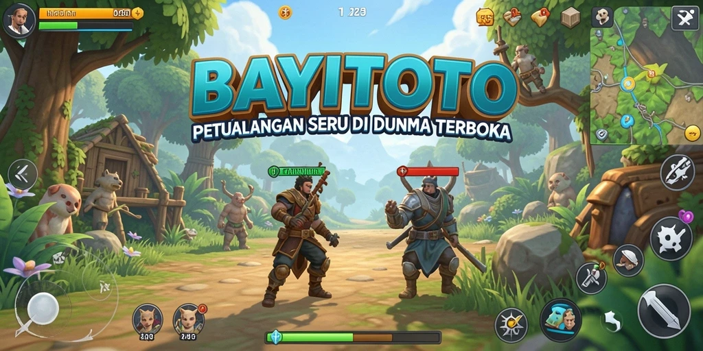 Gameplay seru dan menakjubkan dari BAYITOTO di dunia terbuka.