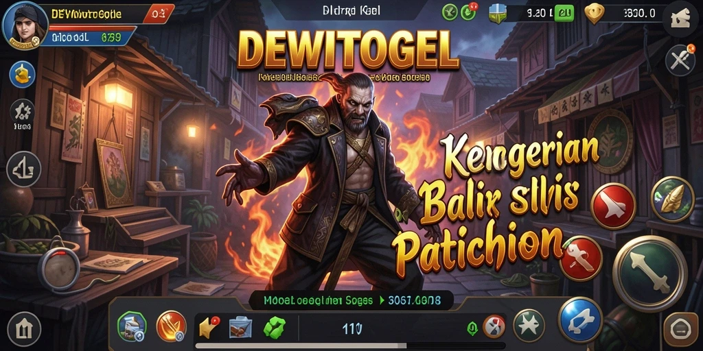Tangkapan layar DEWITOGEL menampilkan suasana mencekam di dalam game Horror.