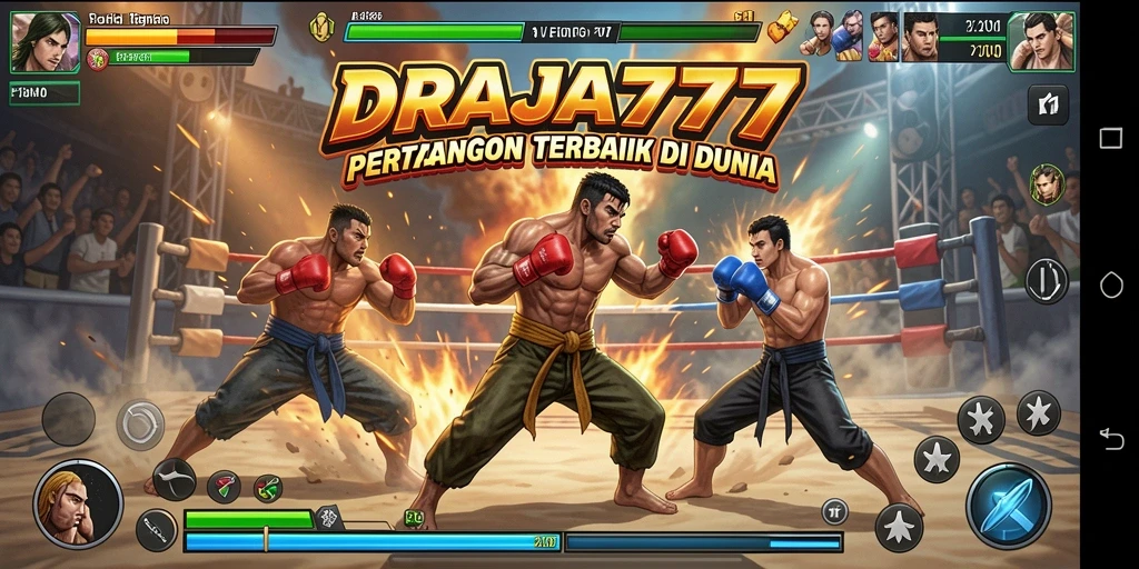 Gameplay seru di DRAJA777 dengan pertarungan mendebarkan.