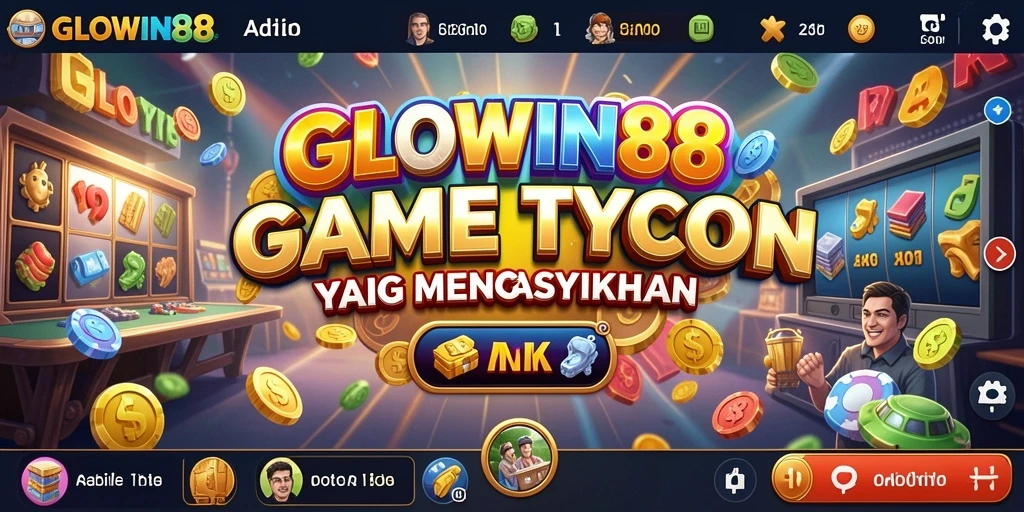 Tangkapan layar <strong>GLOWIN88</strong> menunjukkan gameplay mendebarkan dalam dunia Tycoon.