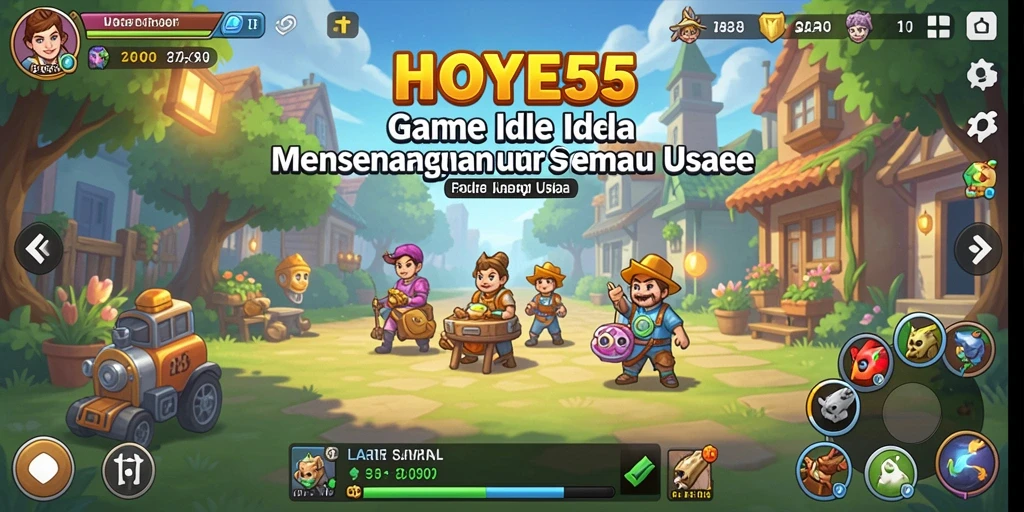 Pengalaman gameplay menarik dan santai di HOYE55