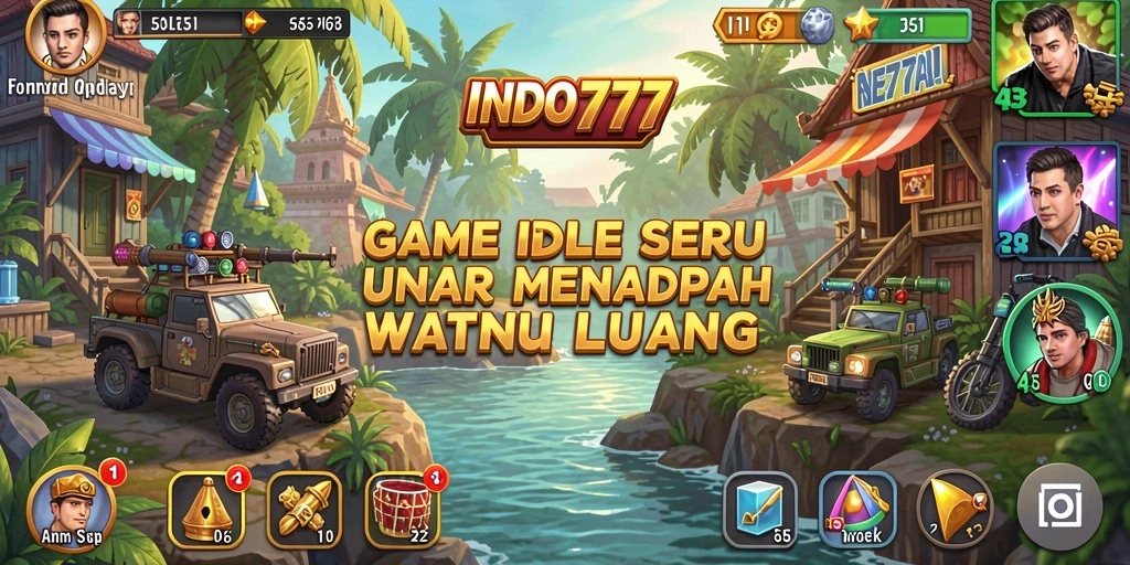 Tampilan gameplay seru di INDO777 dengan karakter yang aktif.