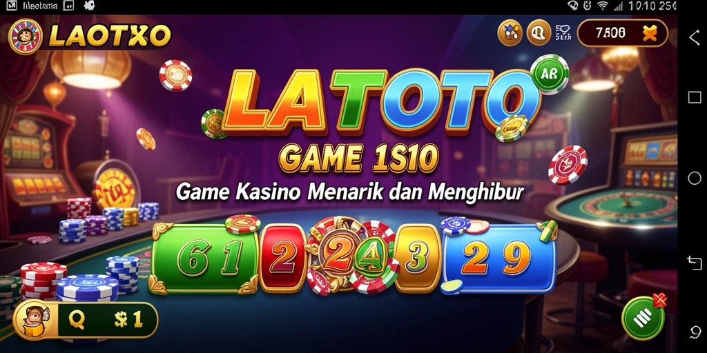 Tampilan gameplay LATOTO yang seru dan menarik.
