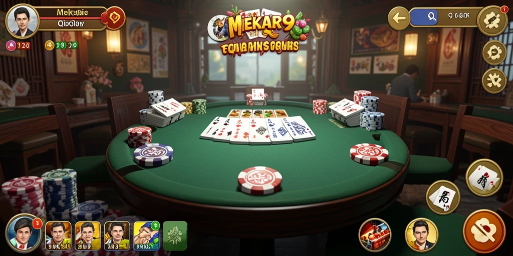 Tampilan gameplay seru dalam MEKAR99 yang menarik.