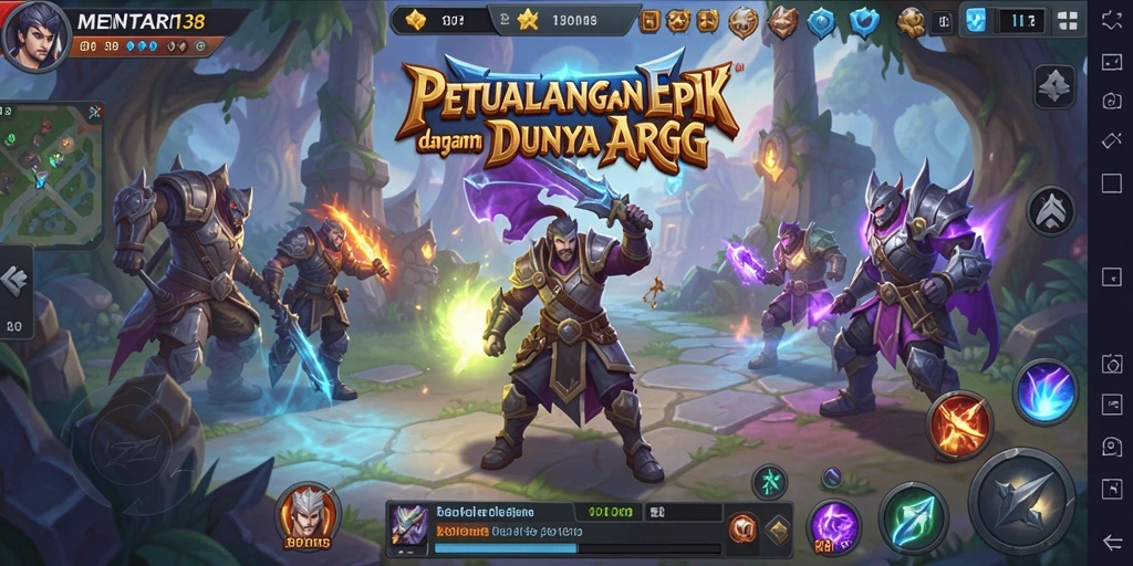 Tampilan gameplay MENTARI138 yang menegangkan dan penuh aksi.