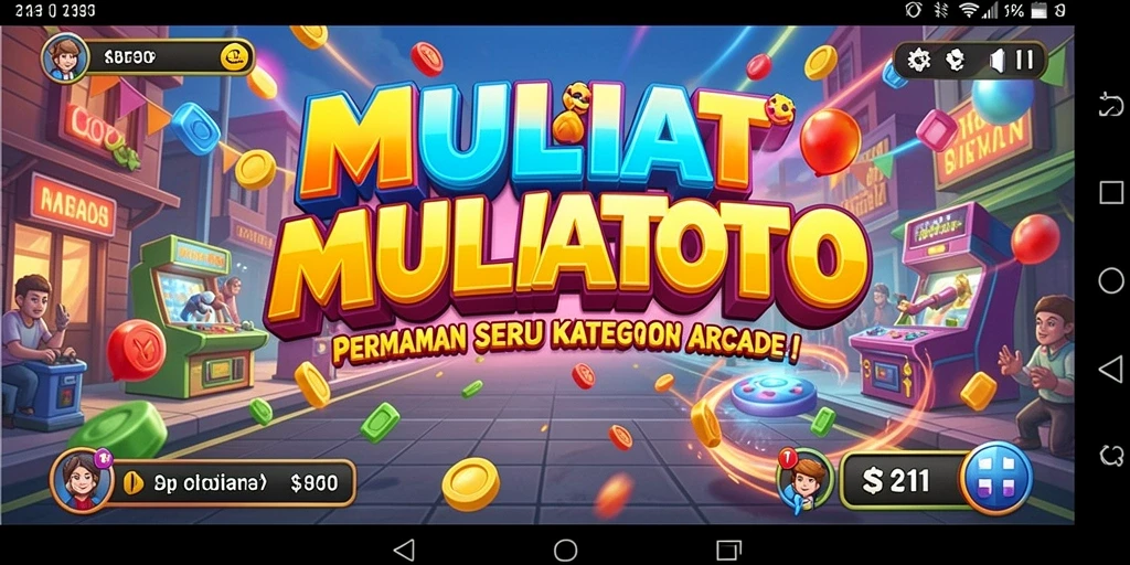 Tampilan seru dan menantang dari gameplay MULIATOTO.