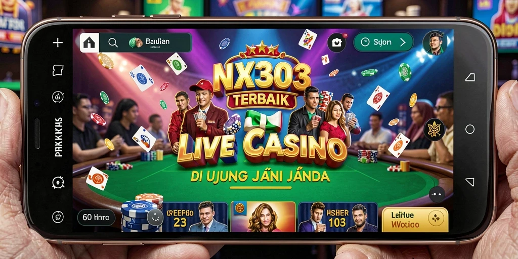 Gameplay seru dan interaksi langsung di aplikasi Live Casino NX303.