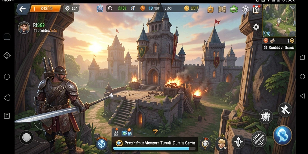 Gameplay seru dan menegangkan dalam RI889 Tower Defense.